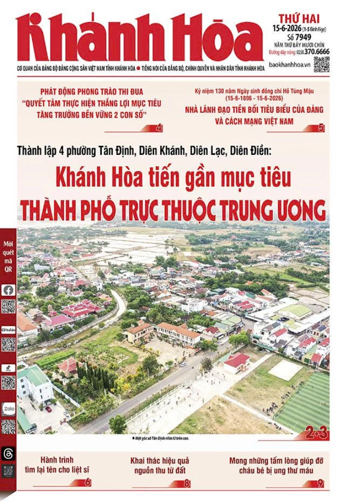 Đọc báo in số 7949 ngày 15/6/2026