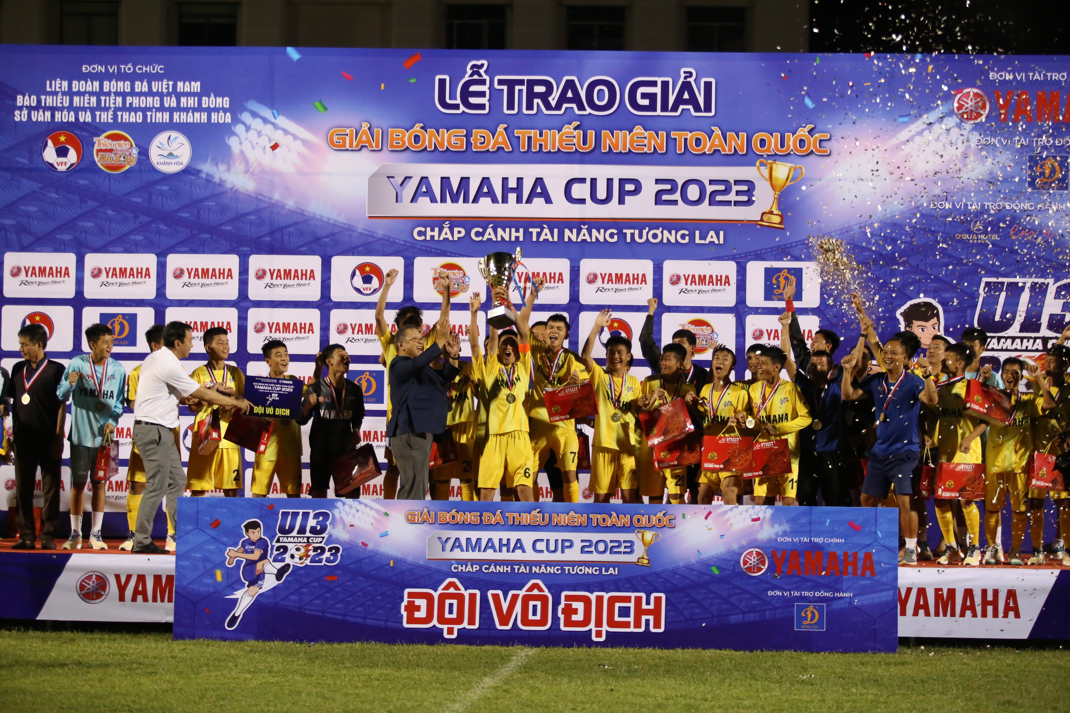 Sông Lam Nghệ An vô địch Giải bóng đá Thiếu niên (U13) toàn quốc