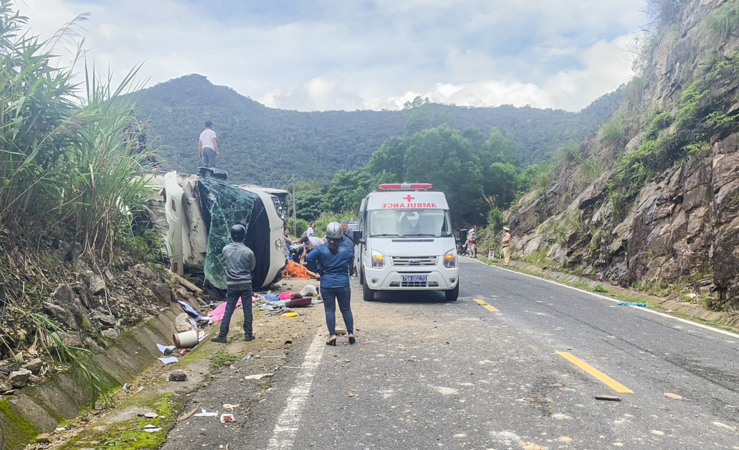 Vụ tai nạn giao thông làm 4 người chết tại đèo Khánh Lê: Tài xế khai do mất phanh khi xuống dốc