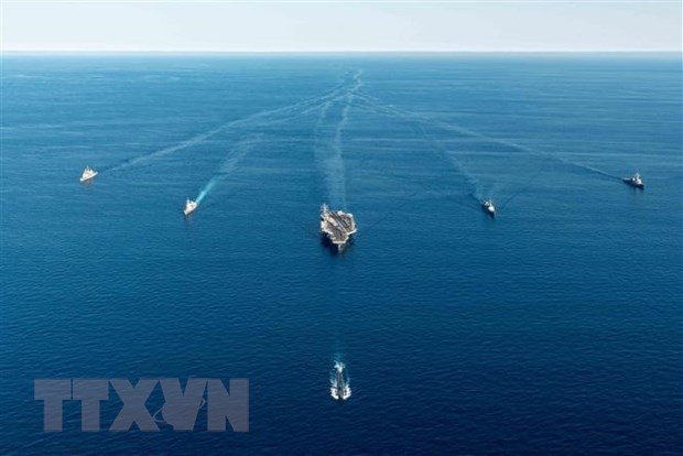 Mỹ, Nhật Bản, Hàn Quốc tiến hành tập trận phòng thủ tên lửa