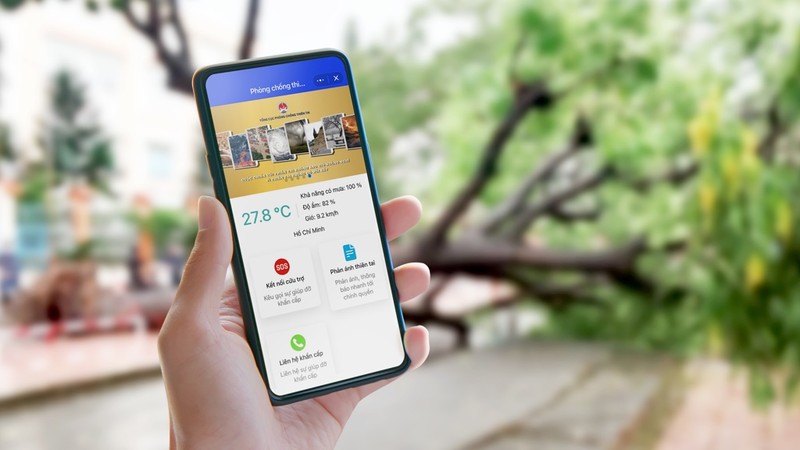 Mini app “Phòng chống thiên tai Việt Nam” được đánh giá cao về tính thiết thực với cộng đồng.