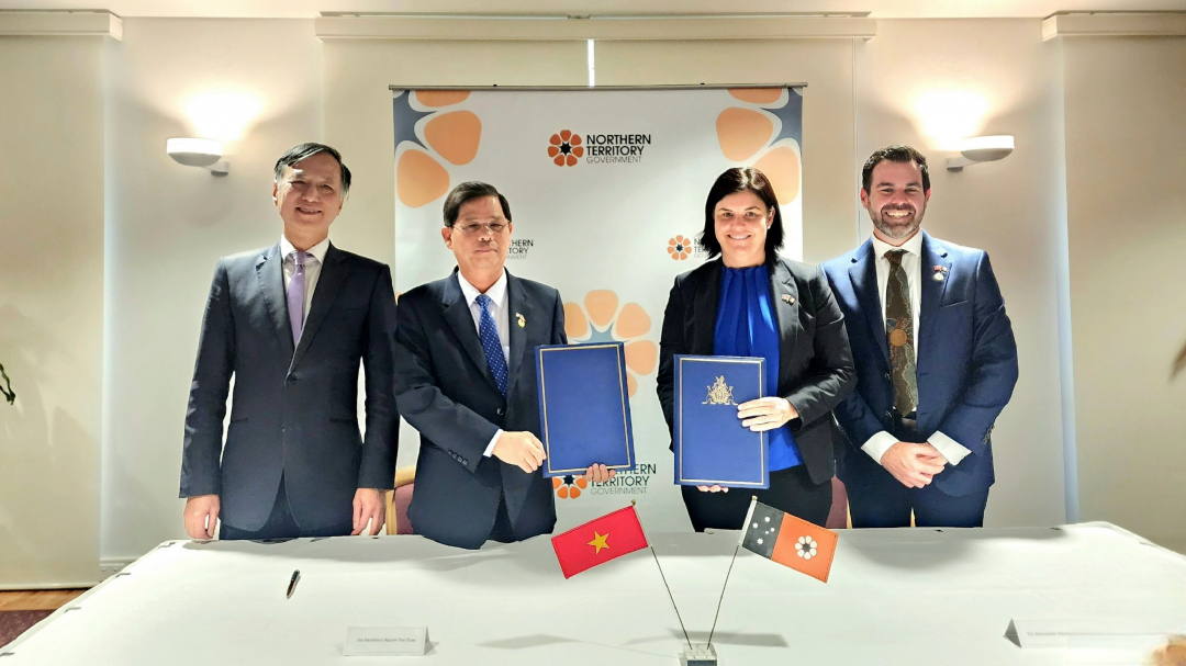 Sự hợp tác giữa Khánh Hòa và Vùng lãnh thổ Bắc Australia: Mở rộng cơ hội hợp tác về kinh tế biển và nhiều lĩnh vực quan trọng
