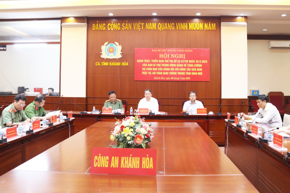 Ban Bí thư Trung ương Đảng:: Quán triệt Chỉ thị số 23 về công tác bảo đảm trật tự an toàn giao thông