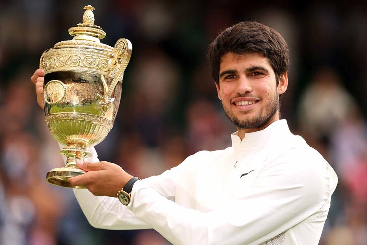 Alcaraz lần đầu tiên vô địch Wimbledon

