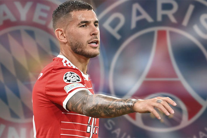 Bayern Munich đã phải để Lucas Hernandez chuyển sang thi đấu cho Paris Saint-Germain.