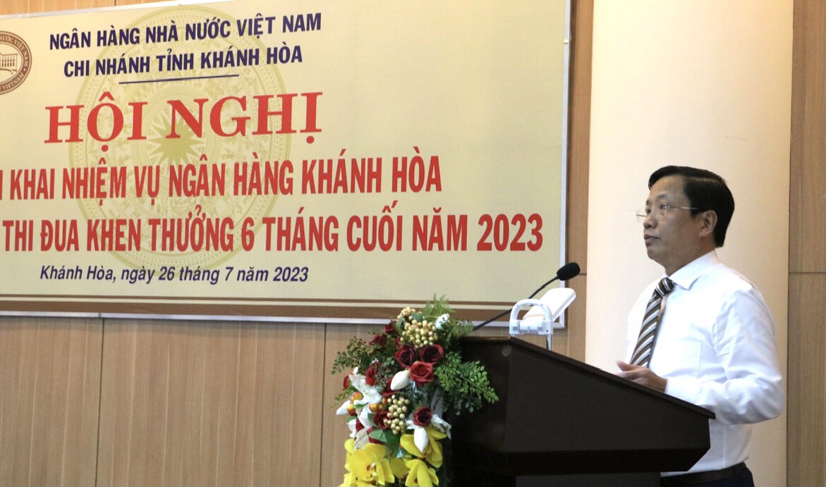 Đồng chí Hà Quốc Trị phát biểu chỉ đạo tại hội nghị