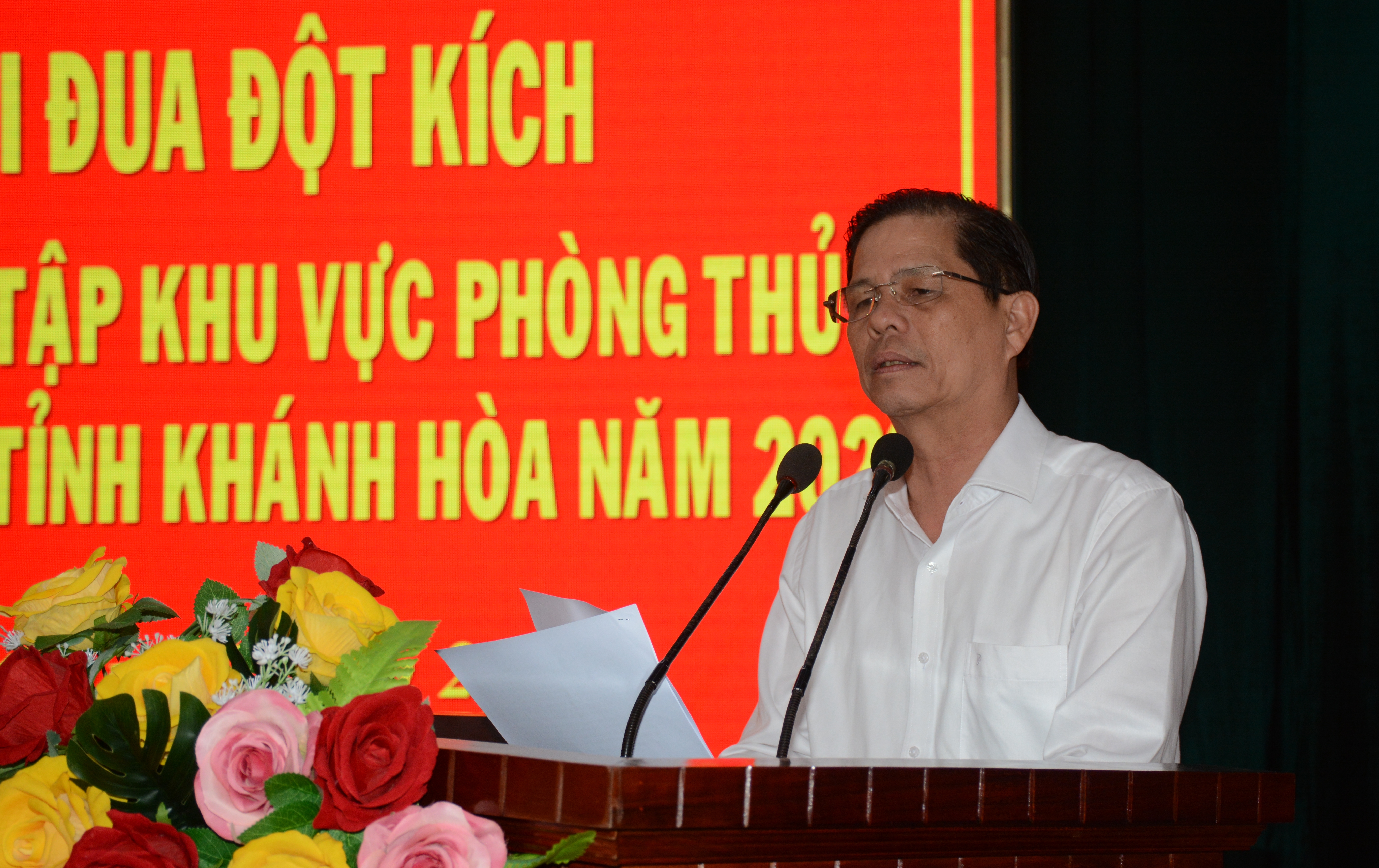 Bộ Chỉ huy Quân sự tỉnh Khánh Hòa phát động đợt thi đua đột kích thực hiện nhiệm vụ diễn tập