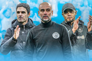 “Hệ” Pep Guardiola đang ngày càng có sức ảnh hưởng đối với bóng đá Anh