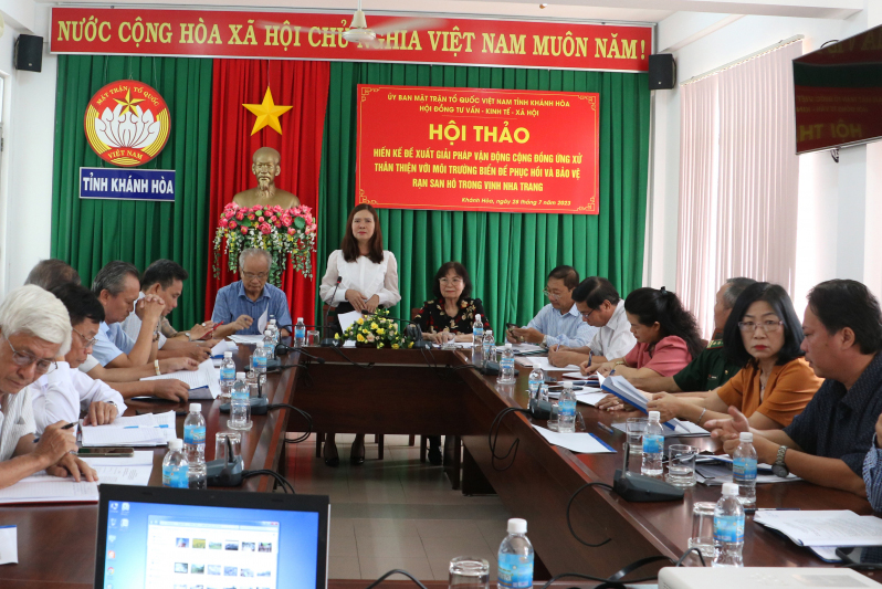 Quang cảnh hội thảo