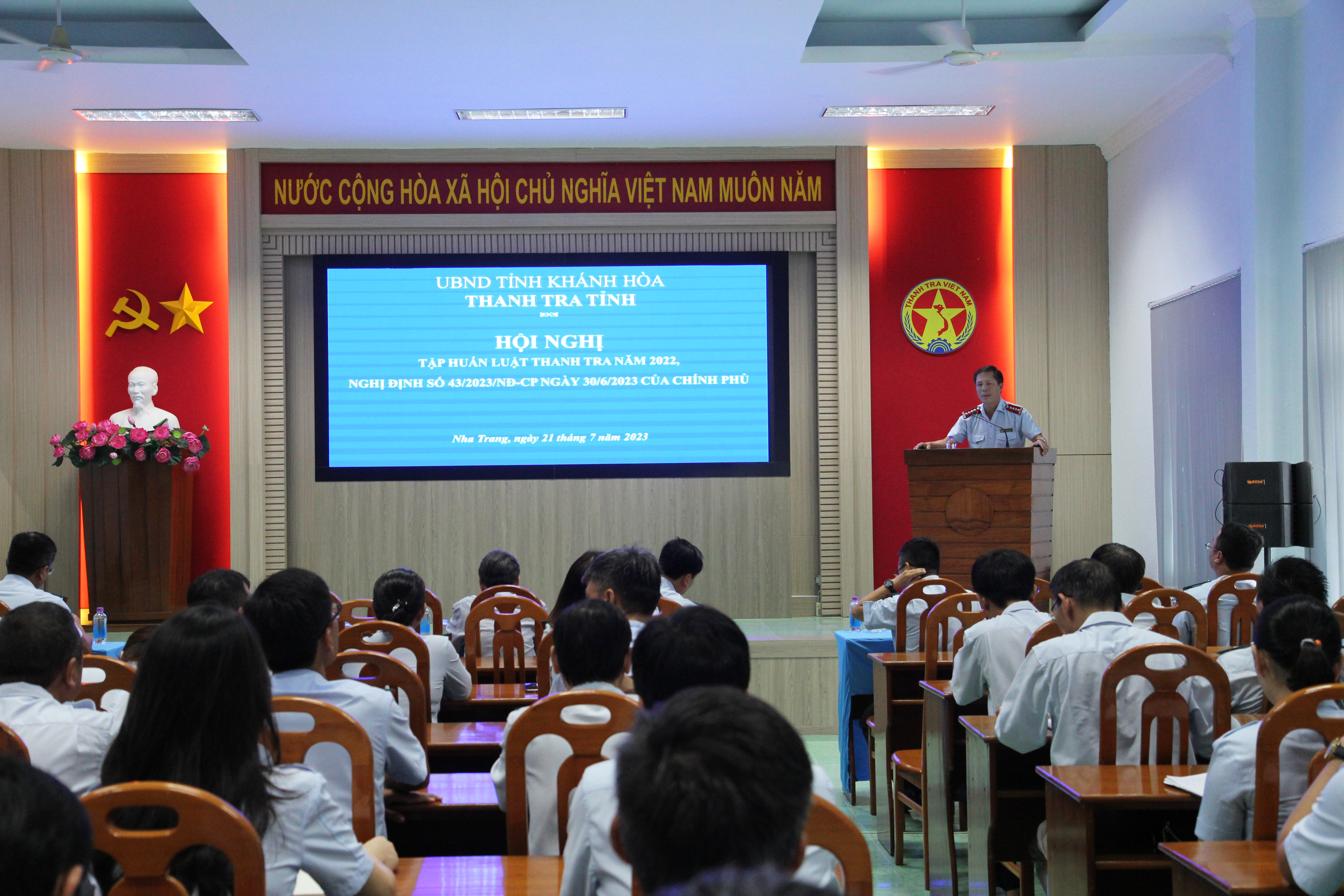 Tập huấn pháp luật về lĩnh vực thanh tra