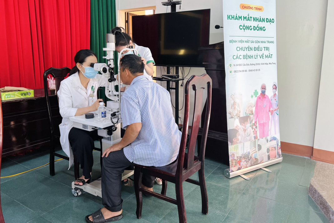 Free eye care for the disadvantaged