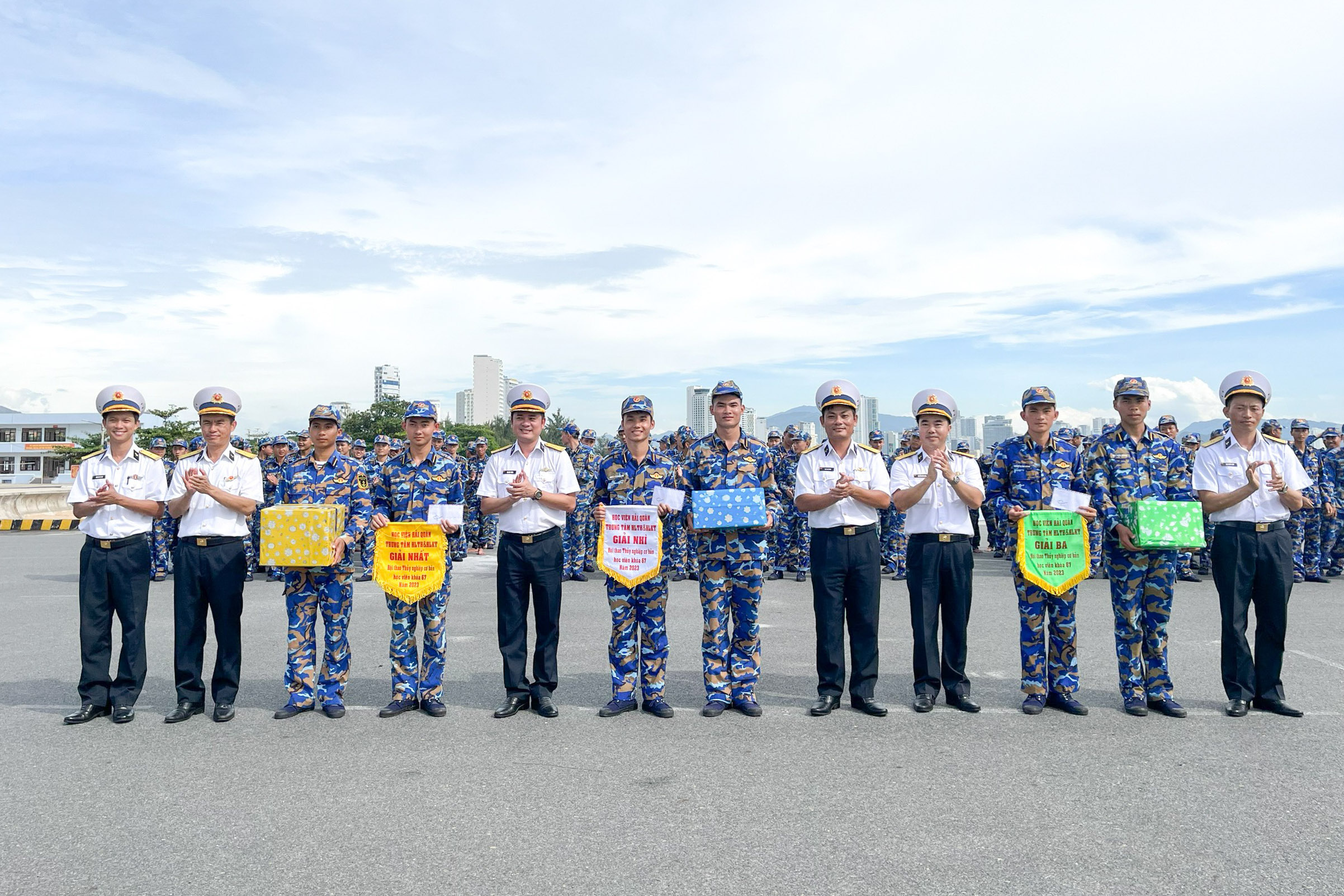 Học viện Hải quân: Tổ chức Hội thao thủy nghiệp cơ bản