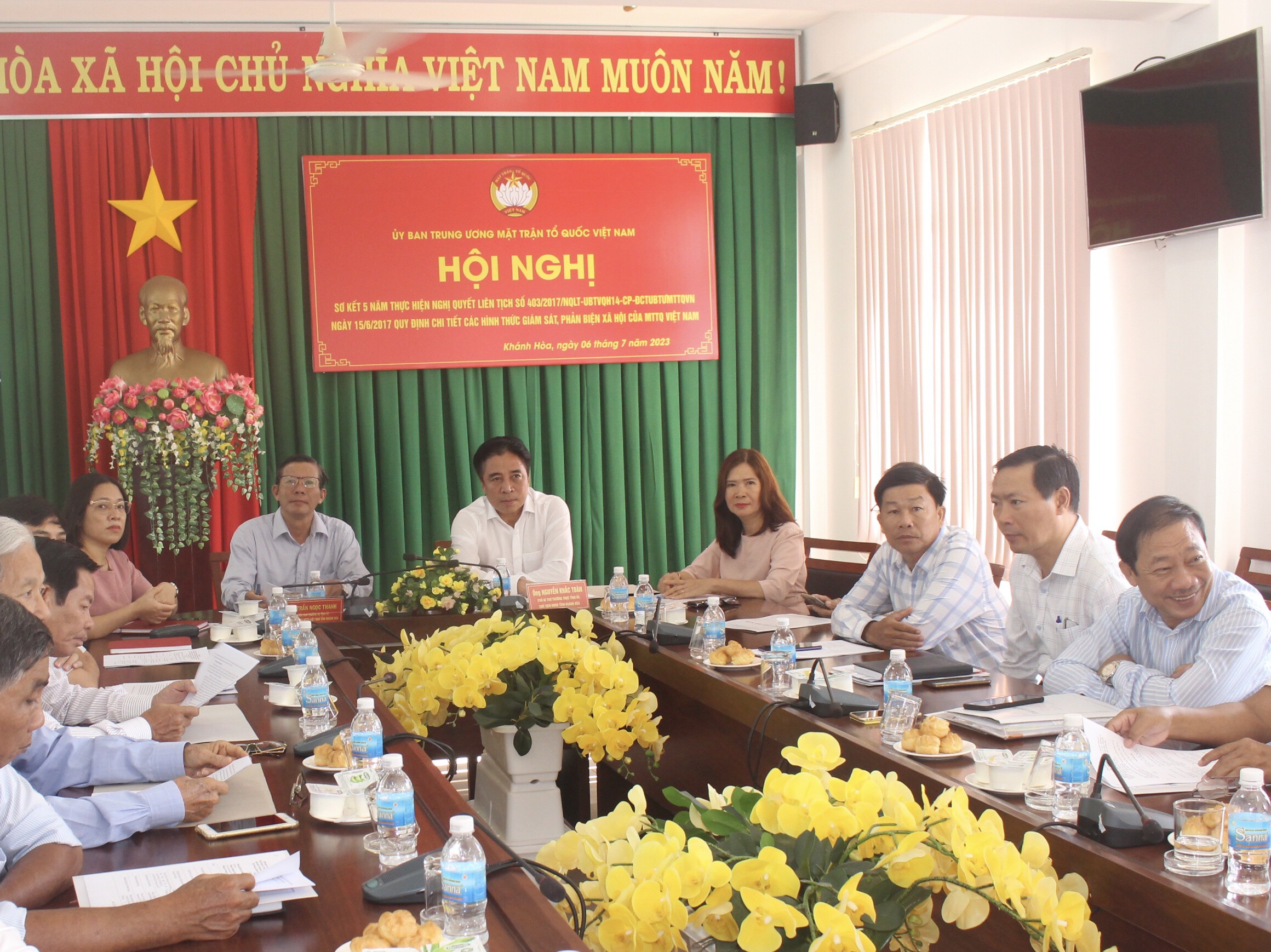 Tiếp tục nâng cao hiệu quả giám sát, phản biện xã hội