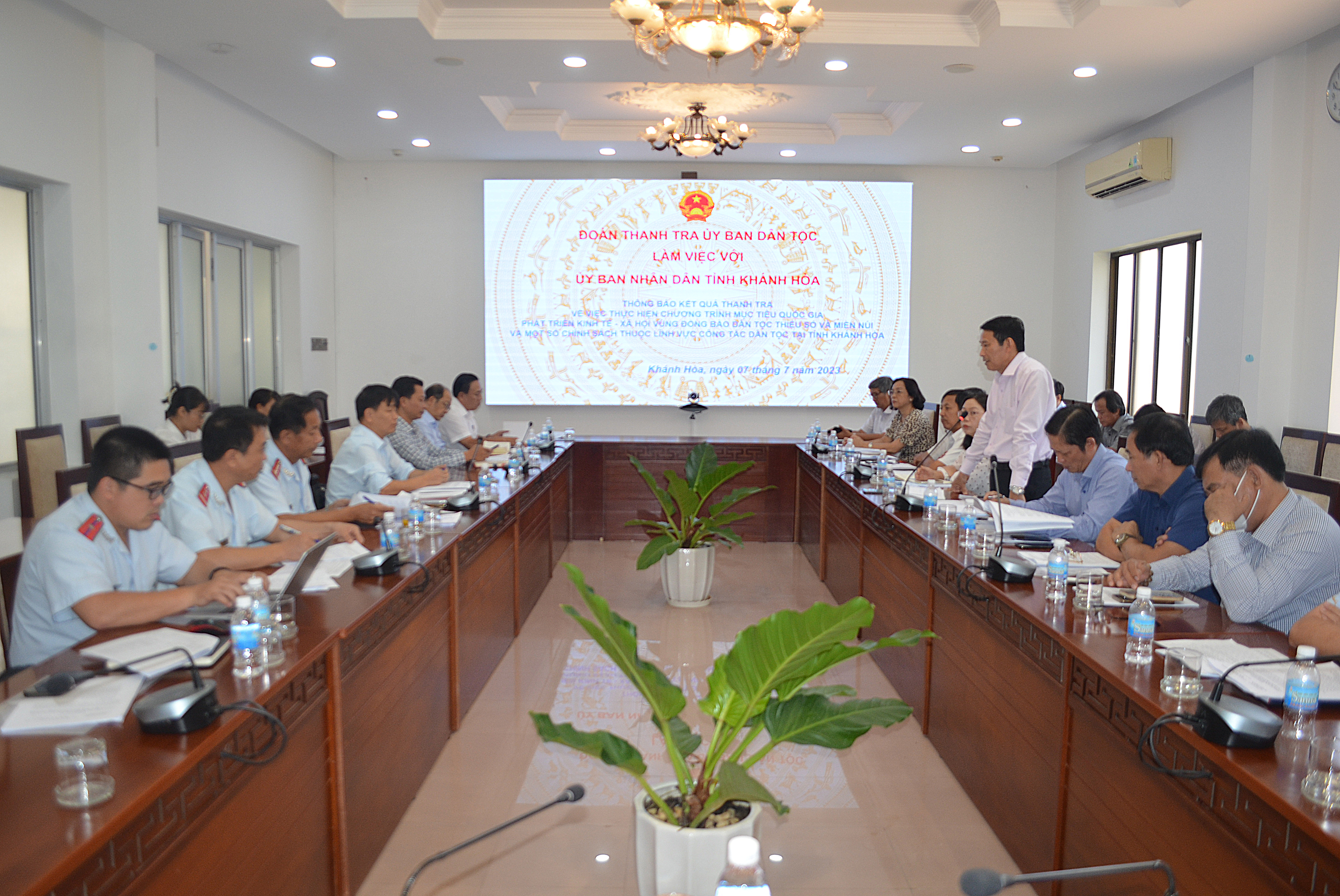 Đoàn thanh tra Ủy ban Dân tộc: Thông báo kết quả thanh tra tại tỉnh Khánh Hòa