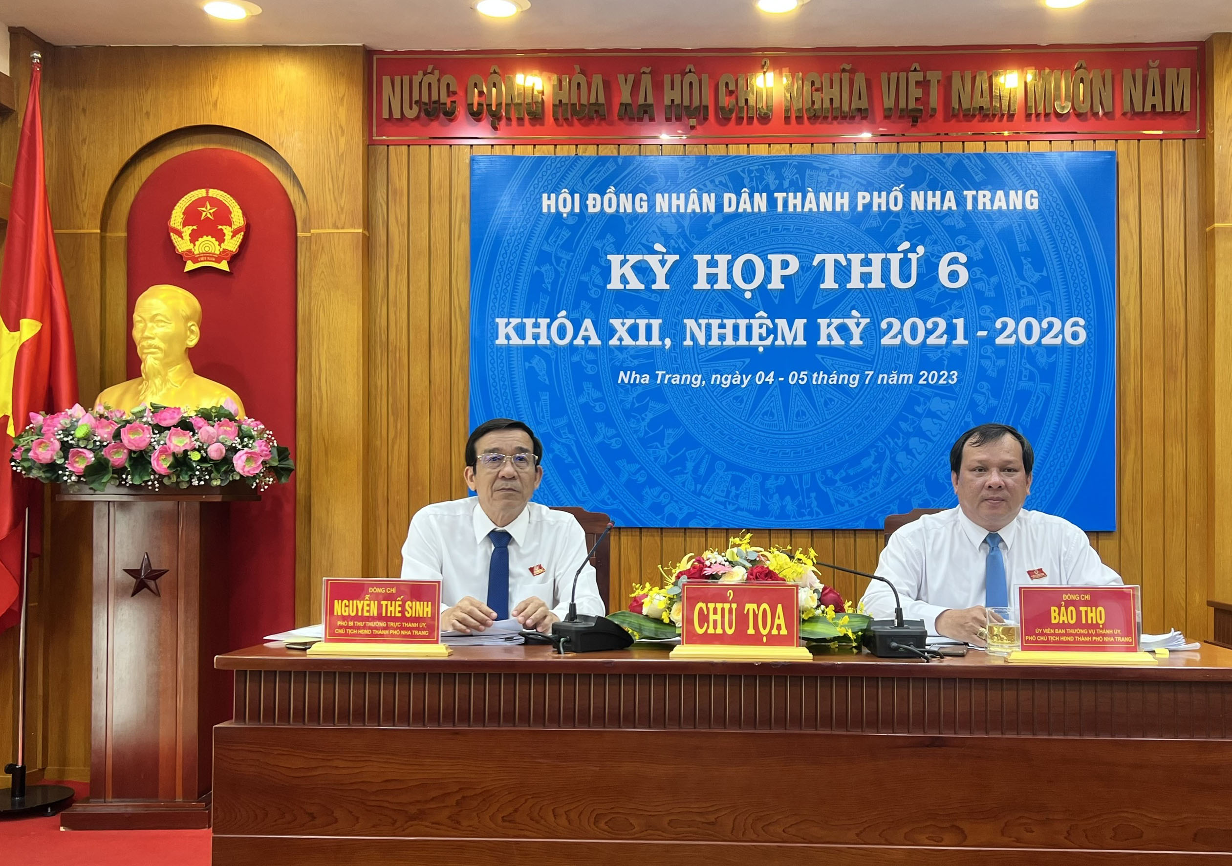 Kỳ họp thứ 6 HĐND TP. Nha Trang khóa XII