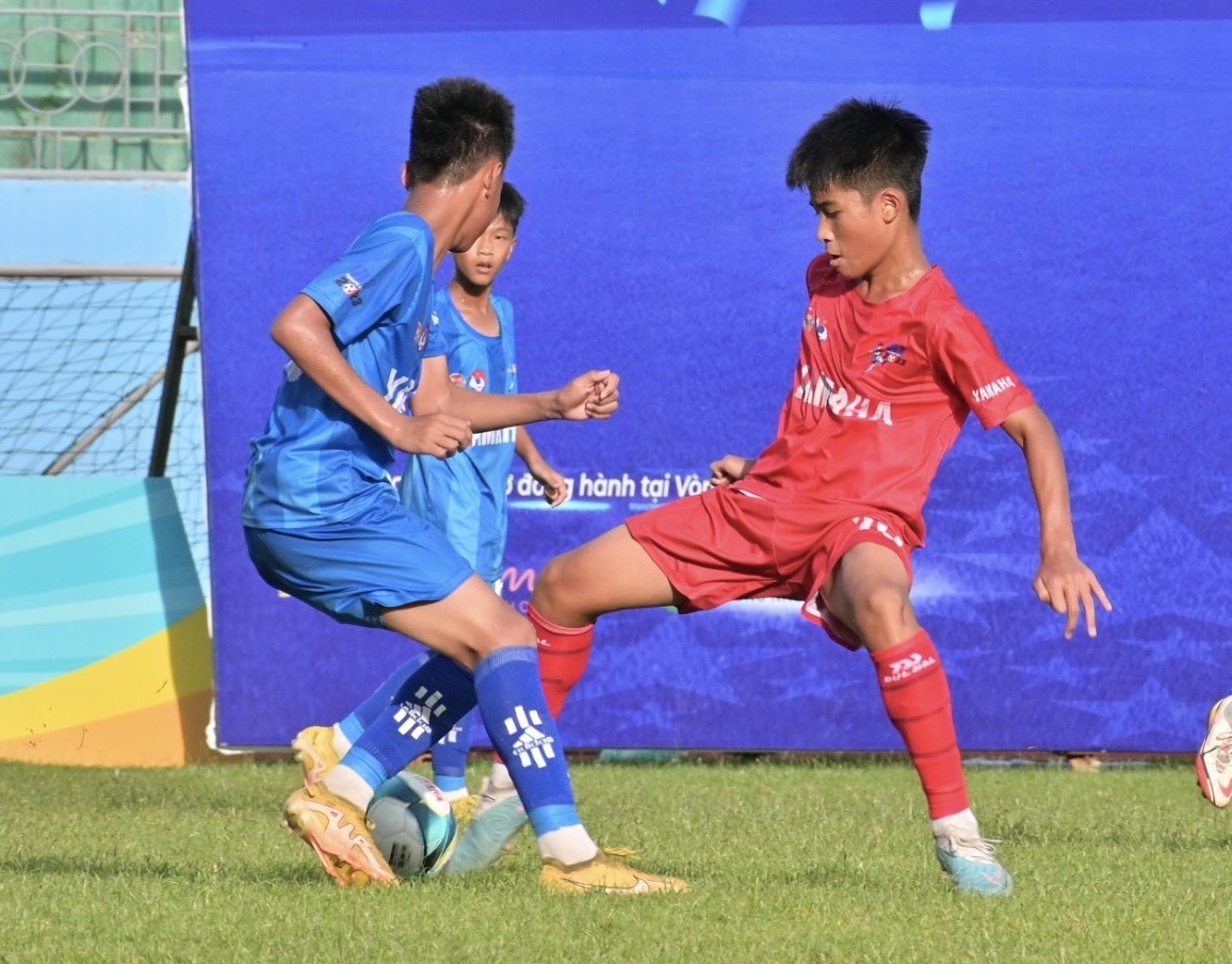 Giải bóng đá Thiếu niên toàn quốc-Yamaha Cup 2023:: Xác định 8 đội bóng vào tứ kết