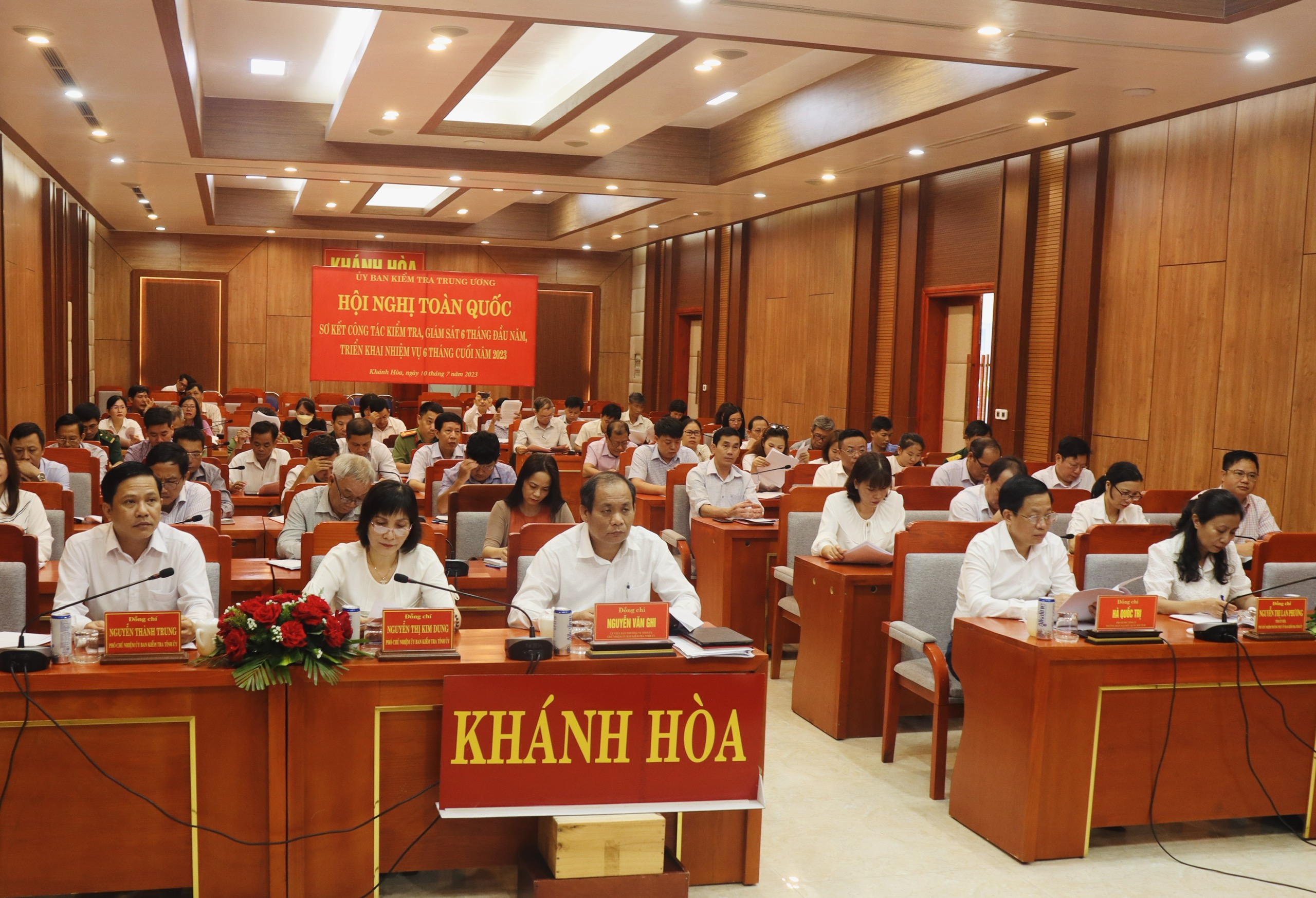 Hội nghị toàn quốc sơ kết công tác kiểm tra, giám sát 6 tháng đầu năm