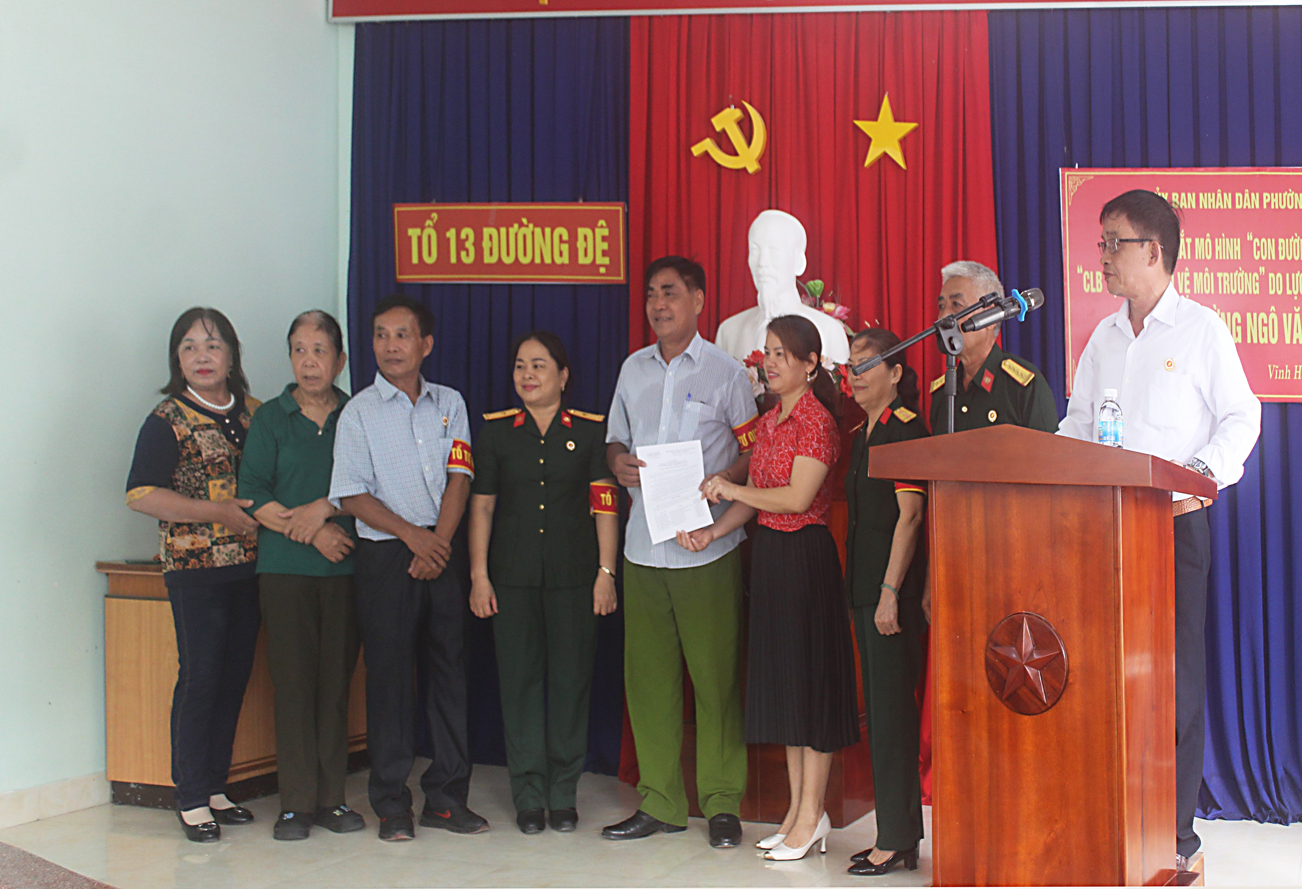 Phường Vĩnh Hòa ra mắt 2 mô hình tự quản của cựu chiến binh