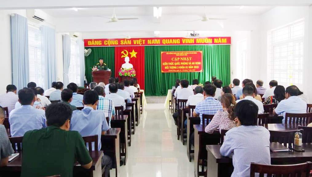 Quang cảnh buổi khai mạc.