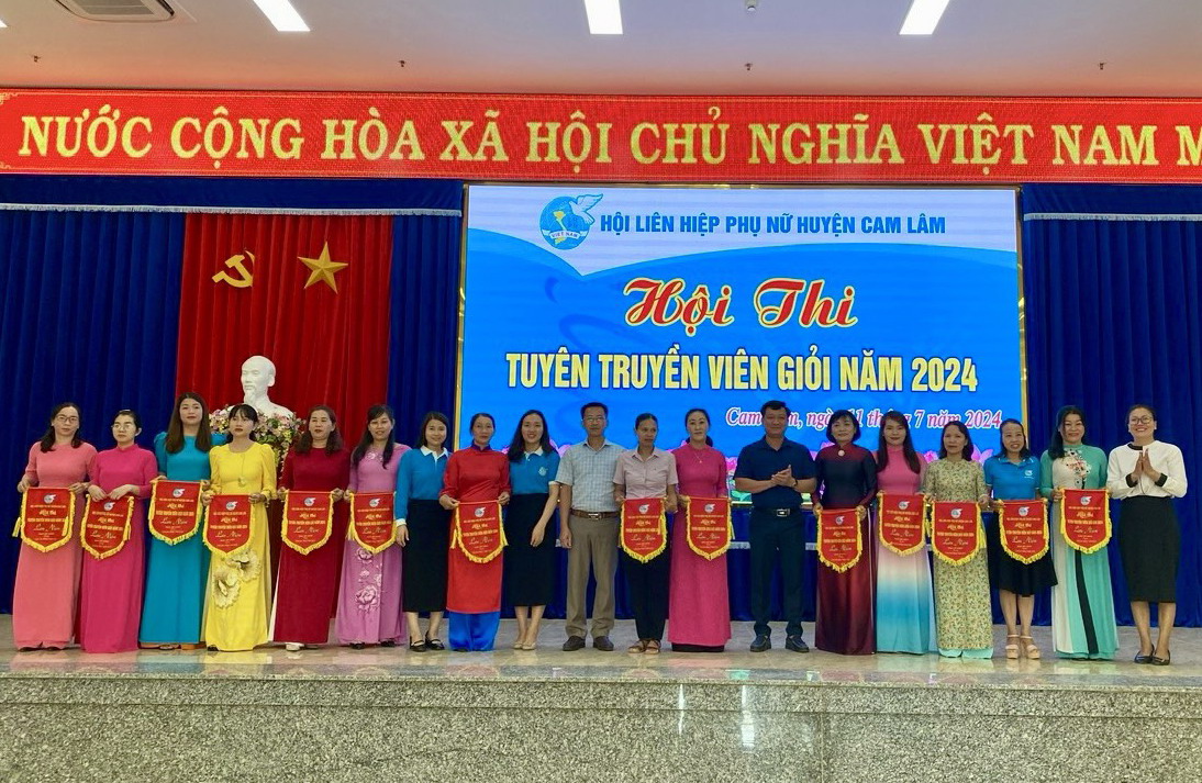 Hội Liên hiệp Phụ nữ huyện Cam Lâm: Tổ chức Hội thi “Tuyên truyền viên giỏi” năm 2024