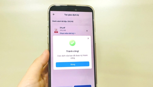 Chữ ký số góp phần bảo đảm xác thực an toàn giao dịch tài chính, ngân hàng