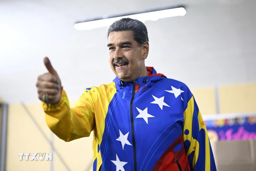 Tổng thống Venezuela Nicolas Maduro. (Ảnh: THX/TTXVN)
