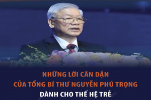 Những lời căn dặn của Tổng Bí thư Nguyễn Phú Trọng dành cho thế hệ trẻ (phần 2)