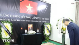 Đại sứ quán Việt Nam tại Hoa Kỳ tổ chức Lễ viếng Tổng Bí thư Nguyễn Phú Trọng