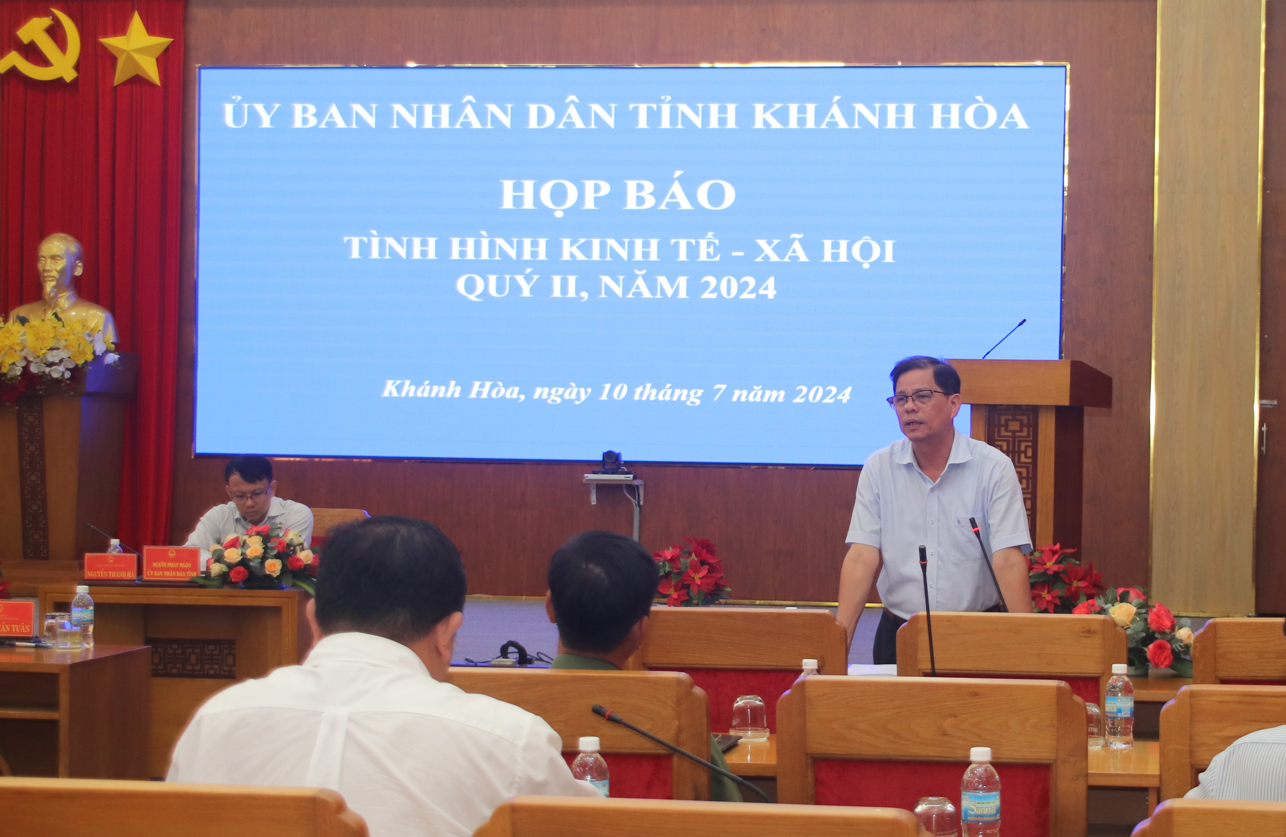 UBND tỉnh Khánh Hòa tổ chức họp báo tình hình kinh tế - xã hội quý II