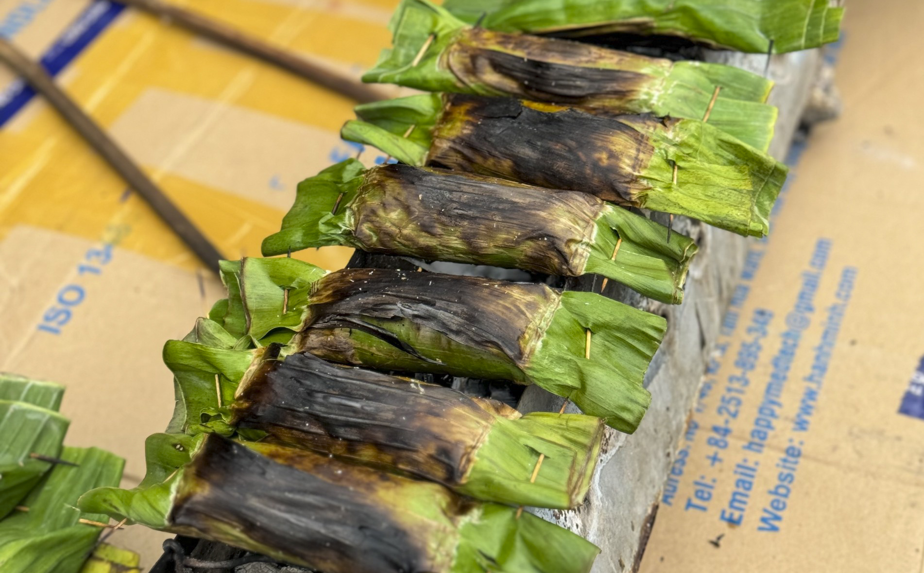 ​​​​​​​Dẻo thơm chuối nướng