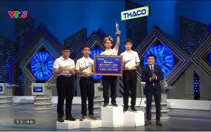 Học sinh Trường THPT Lý Tự Trọng (Nha Trang) giành giải nhất tuần Đường lên đỉnh Olympia năm 2024