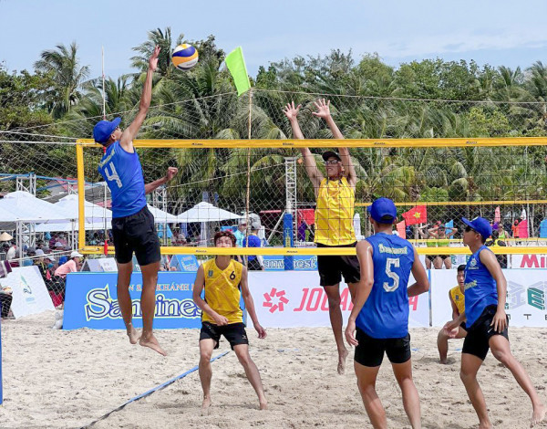 Giải bóng chuyền bãi biển quốc gia 2024: Sanvinest Khánh Hòa khẳng định sức mạnh