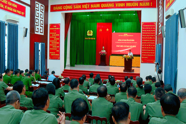 VIDEO: Bí thư Tỉnh ủy Nguyễn Hải Ninh dự và chỉ đạo Hội nghị sơ kết 6 tháng đầu năm của Công an tỉnh Khánh Hòa