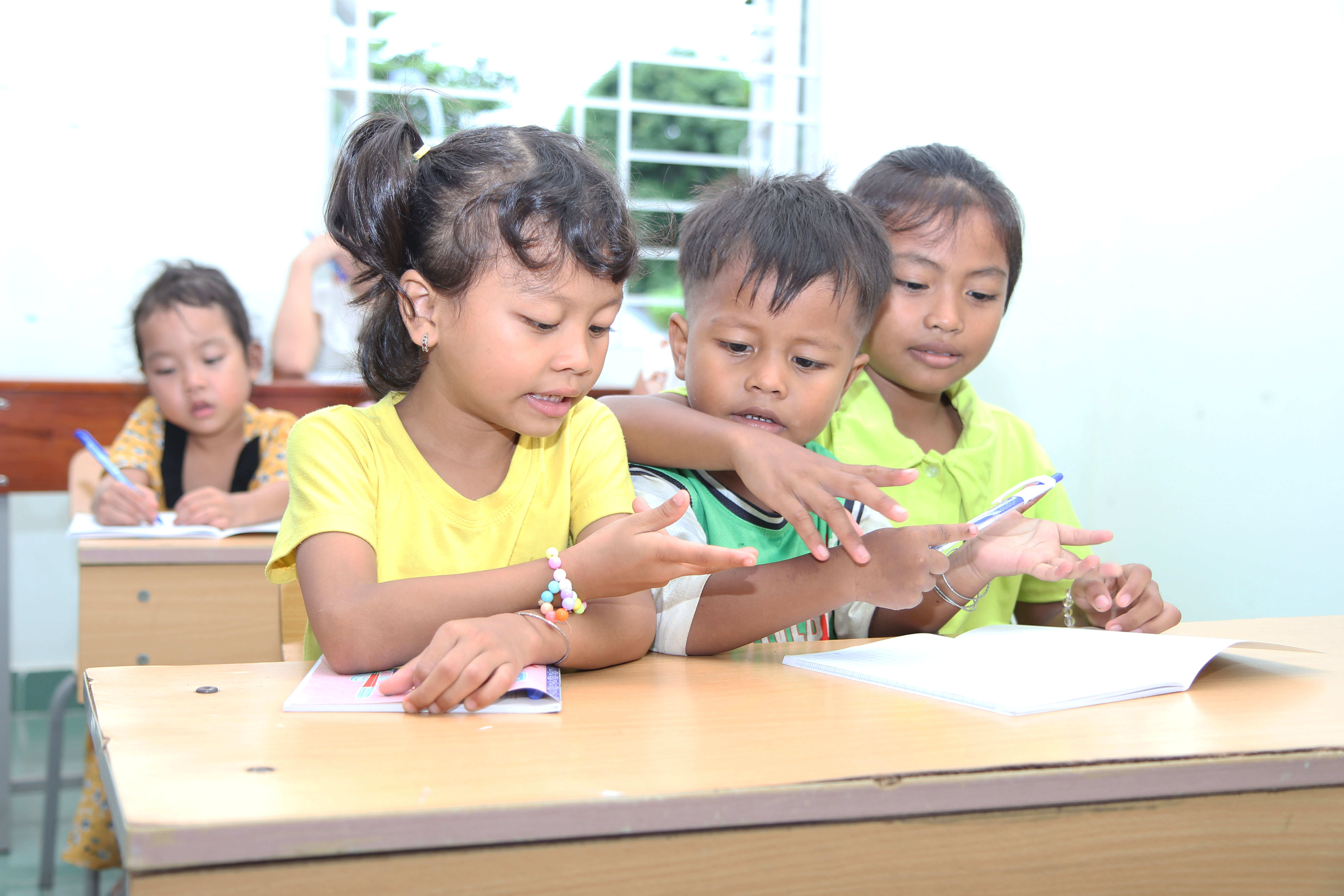 Lớp học tiếng Anh miễn phí ở miền núi