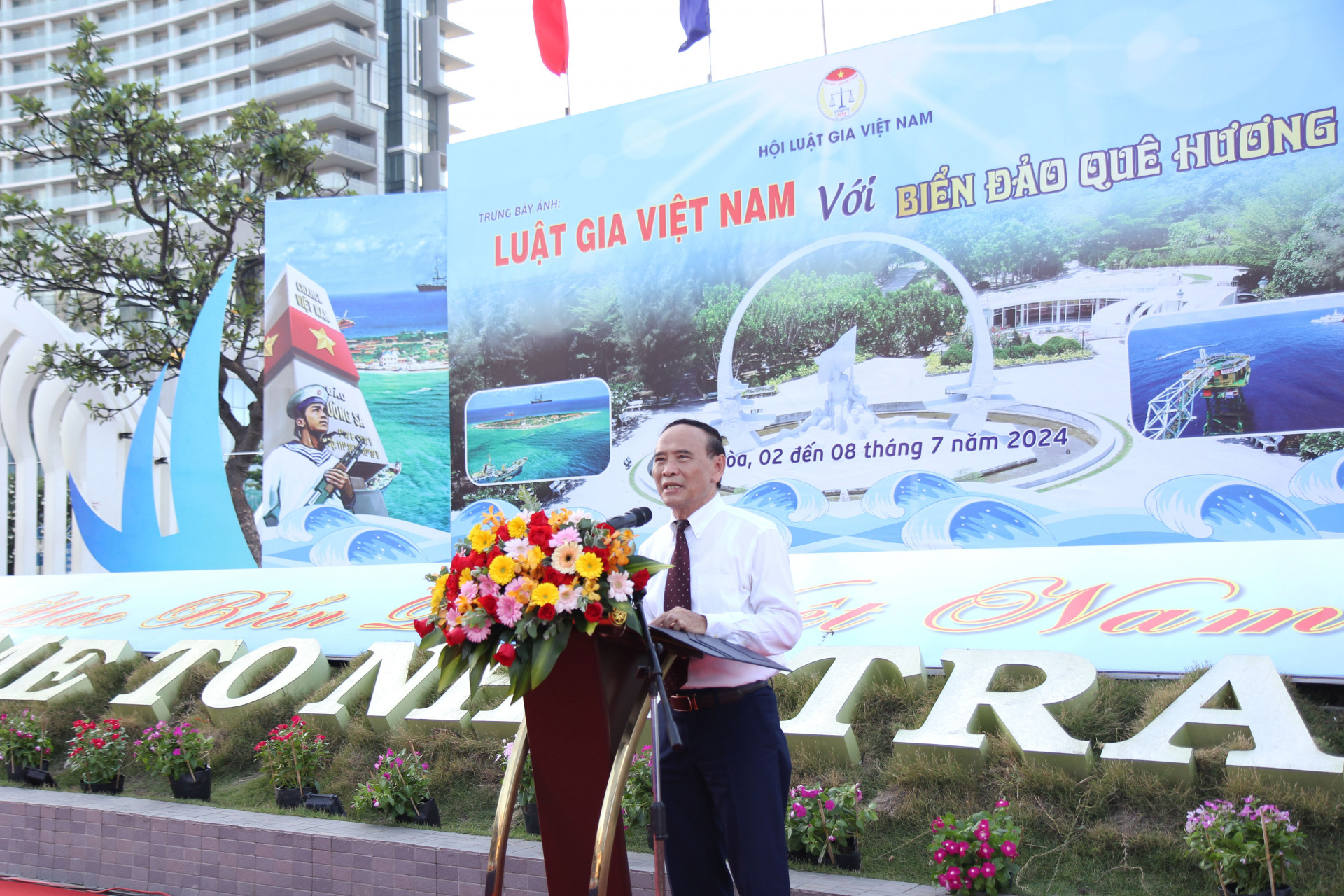 Ông Nguyễn Văn Quyền phát biểu khai mạc.