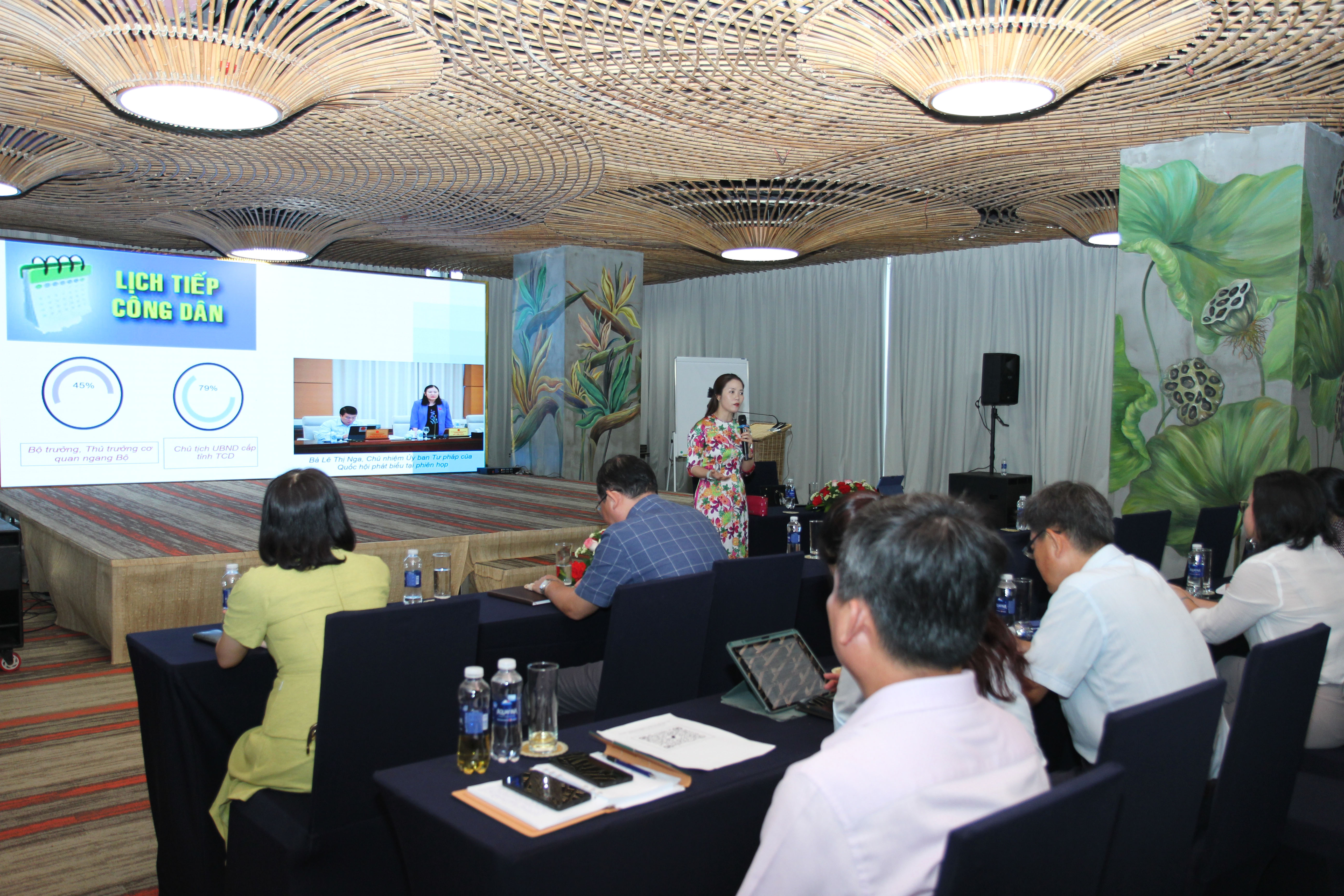 Quang cảnh hội nghị tập huấn. 