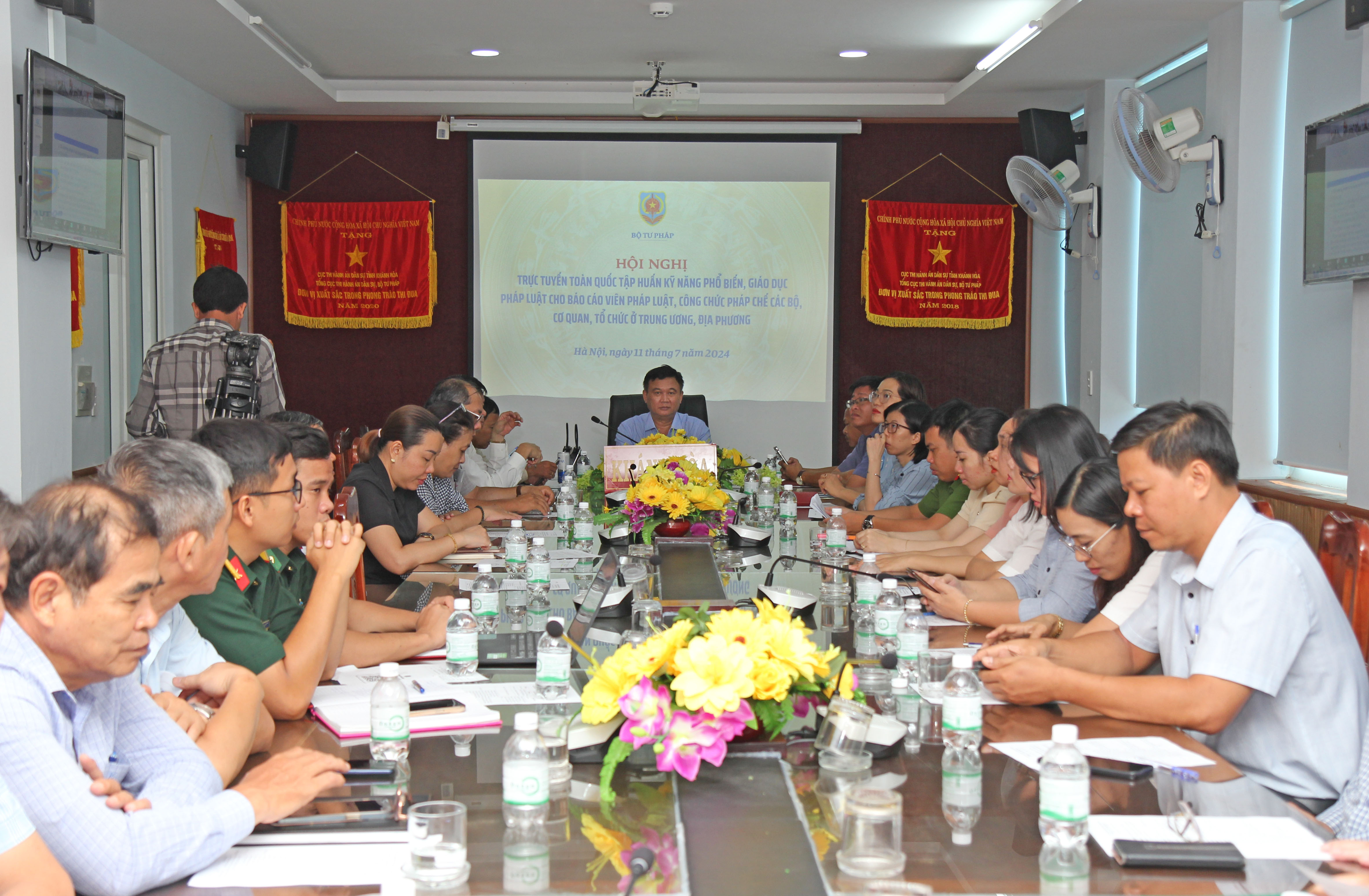 Tập huấn trực tuyến toàn quốc kỹ năng phổ biến, giáo dục pháp luật