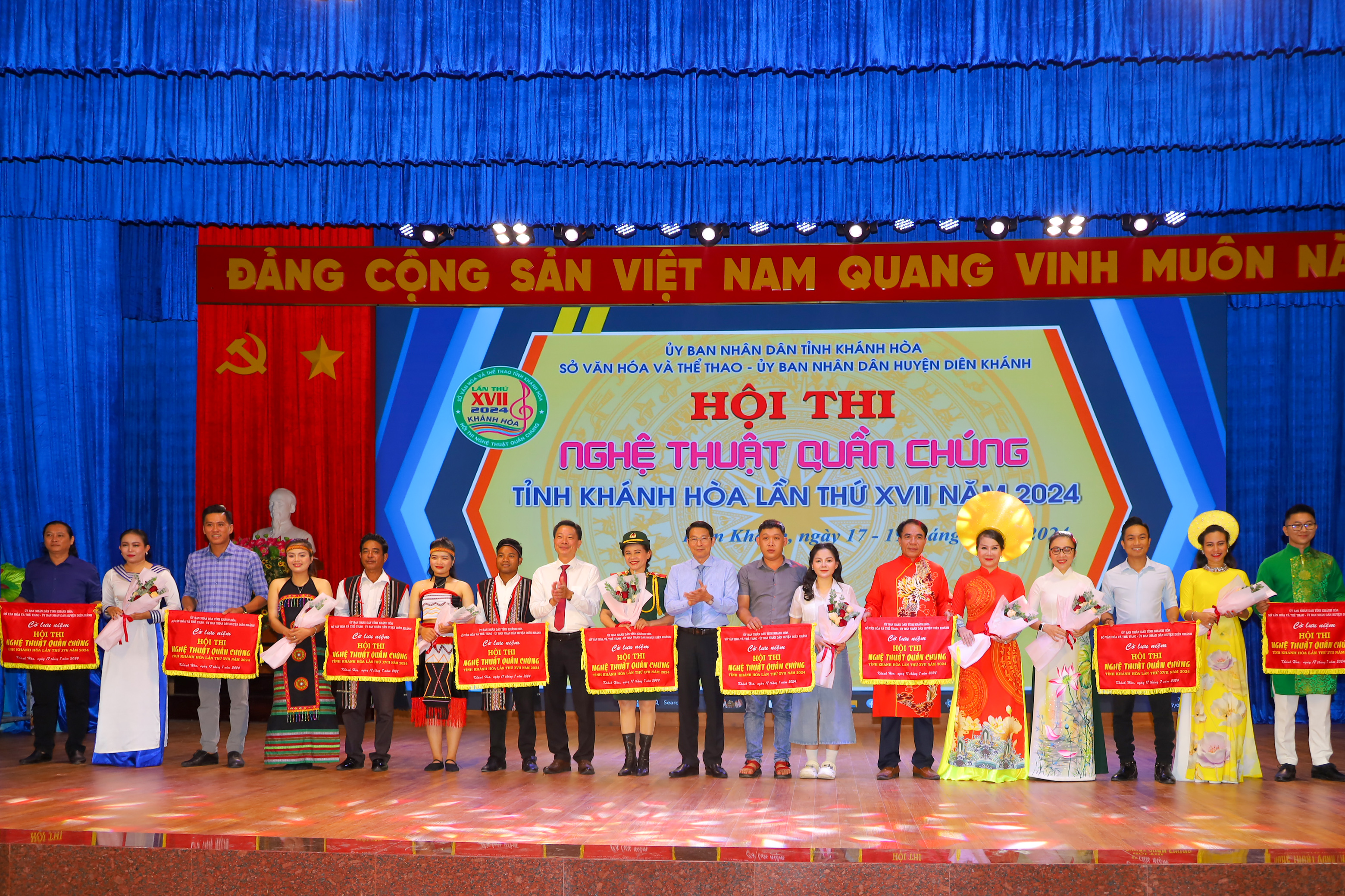 Khai mạc Hội thi nghệ thuật quần chúng tỉnh Khánh Hòa lần thứ 17