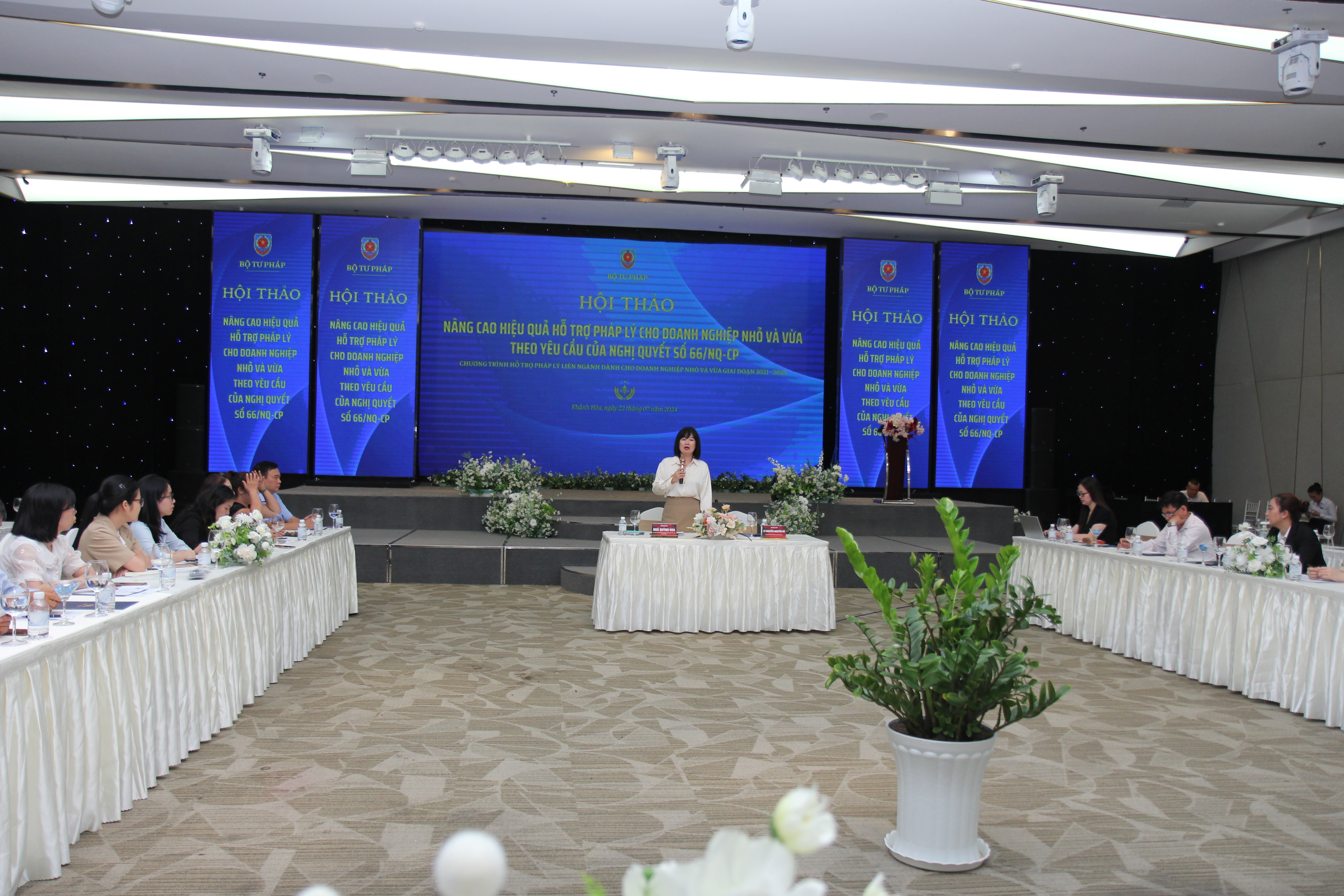 Hội thảo nâng cao hiệu quả hỗ trợ pháp lý cho doanh nghiệp nhỏ và vừa