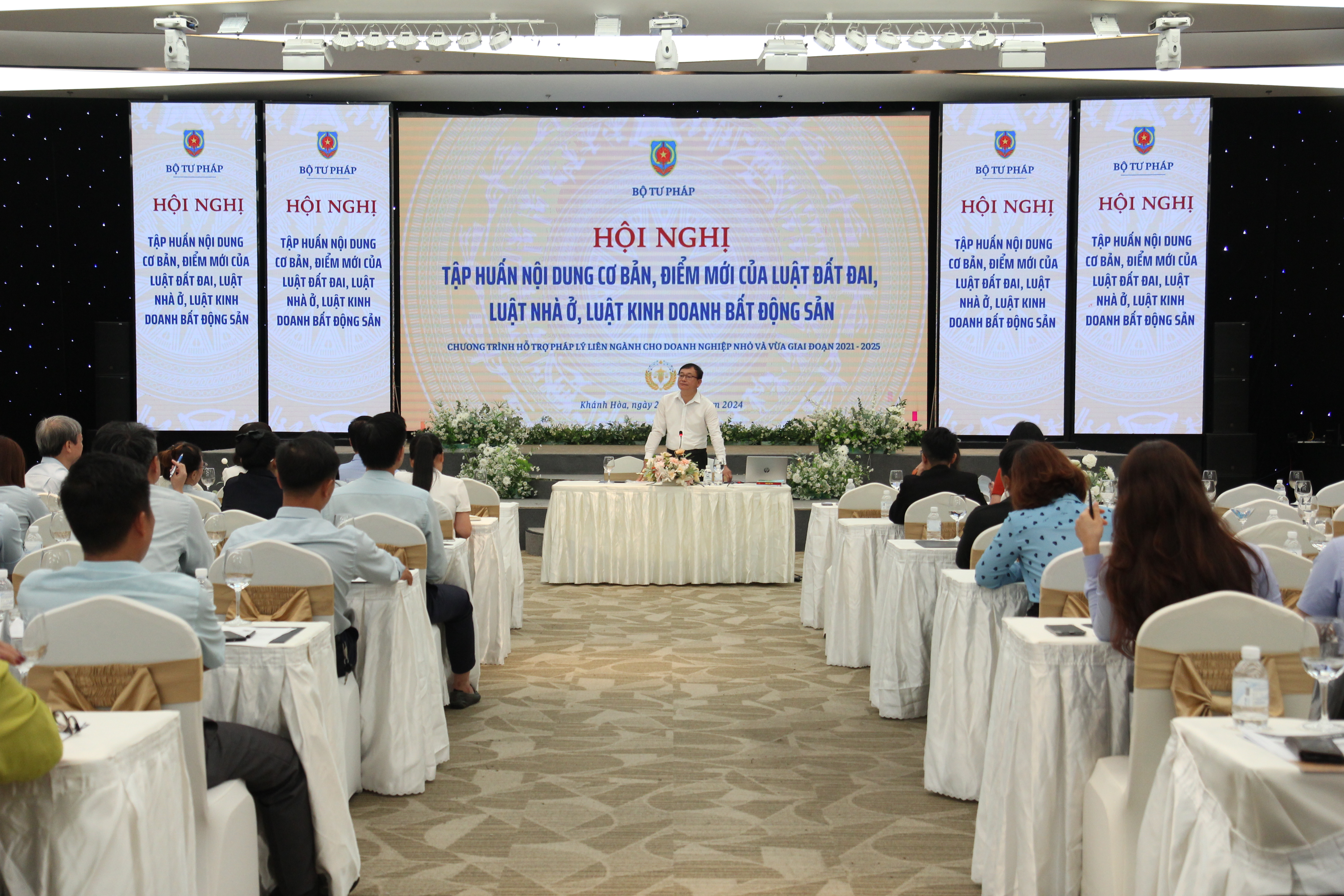 Cục Phổ biến, giáo dục pháp luật: Tập huấn 3 luật liên quan đến đất đai, bất động sản