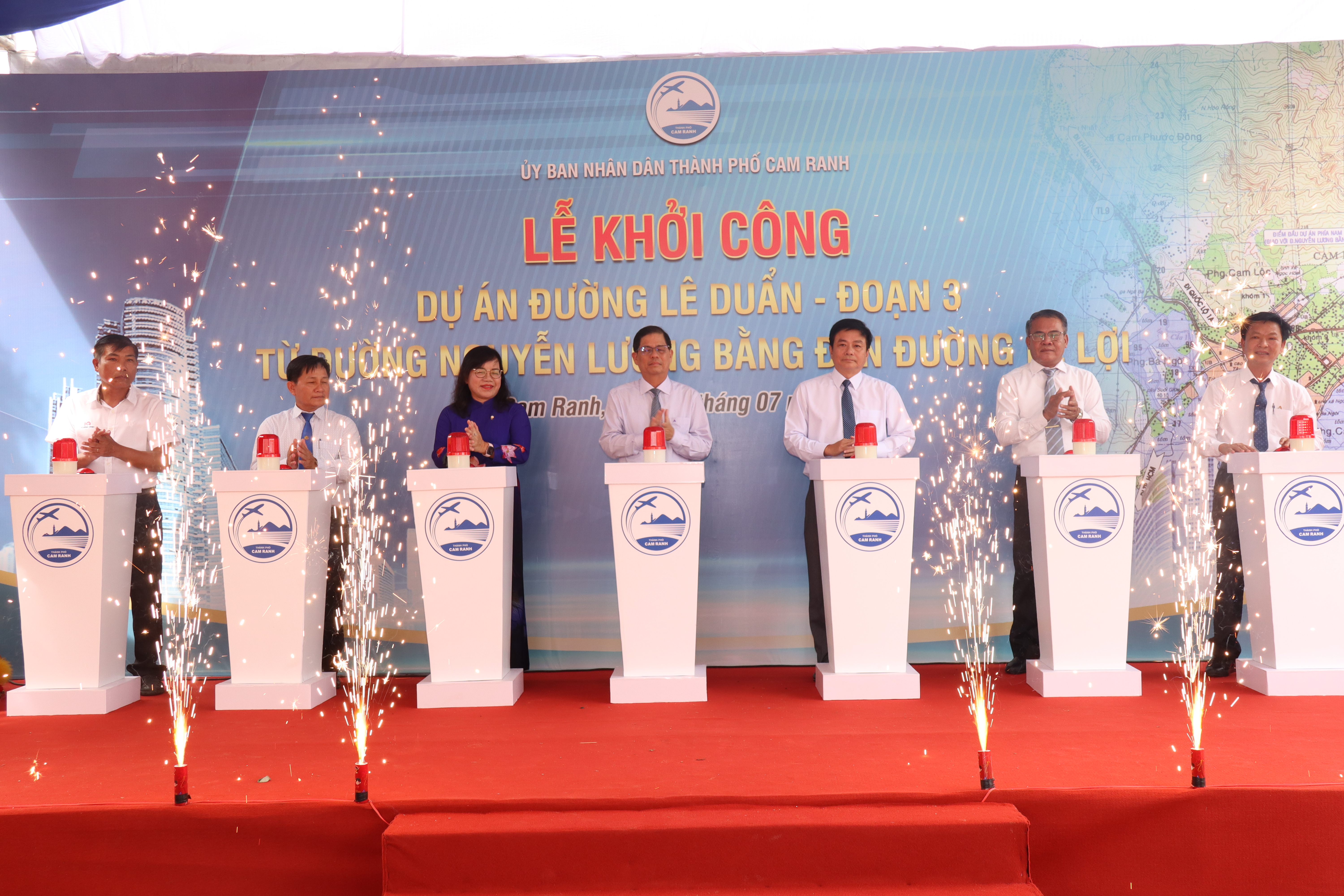 TP. Cam Ranh: Khởi công đường Lê Duẩn đoạn 3