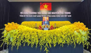Từ 13 giờ chiều nay (26/7), cử hành Lễ truy điệu và Lễ an táng đồng chí Tổng Bí thư Nguyễn Phú Trọng
