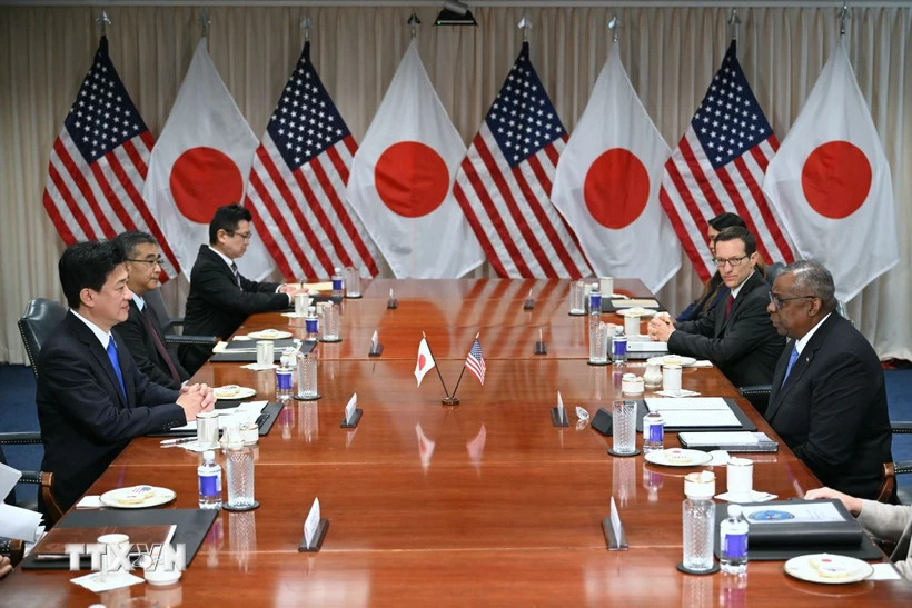 Nhật Bản - Mỹ nhất trí tăng cường phối hợp các lực lượng song phương