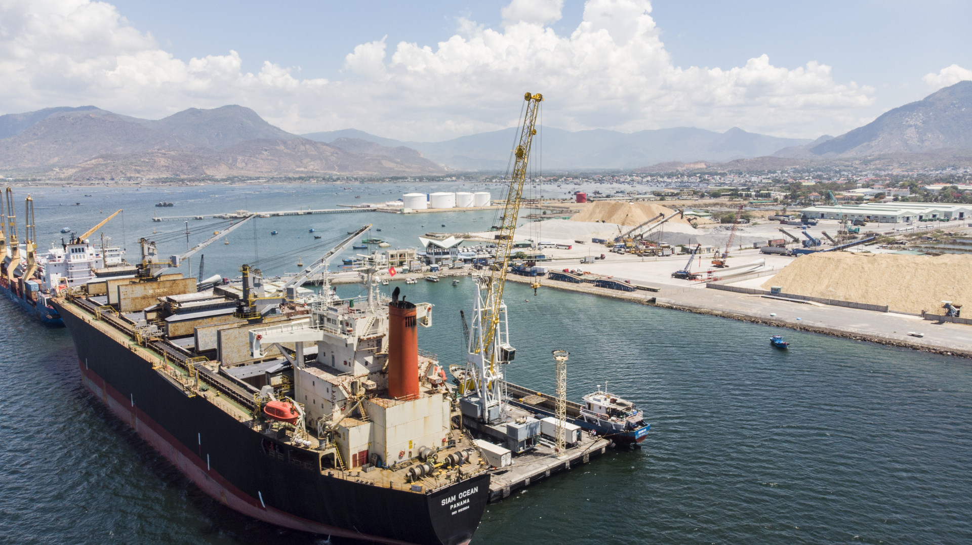 A part of Cam Ranh Bay