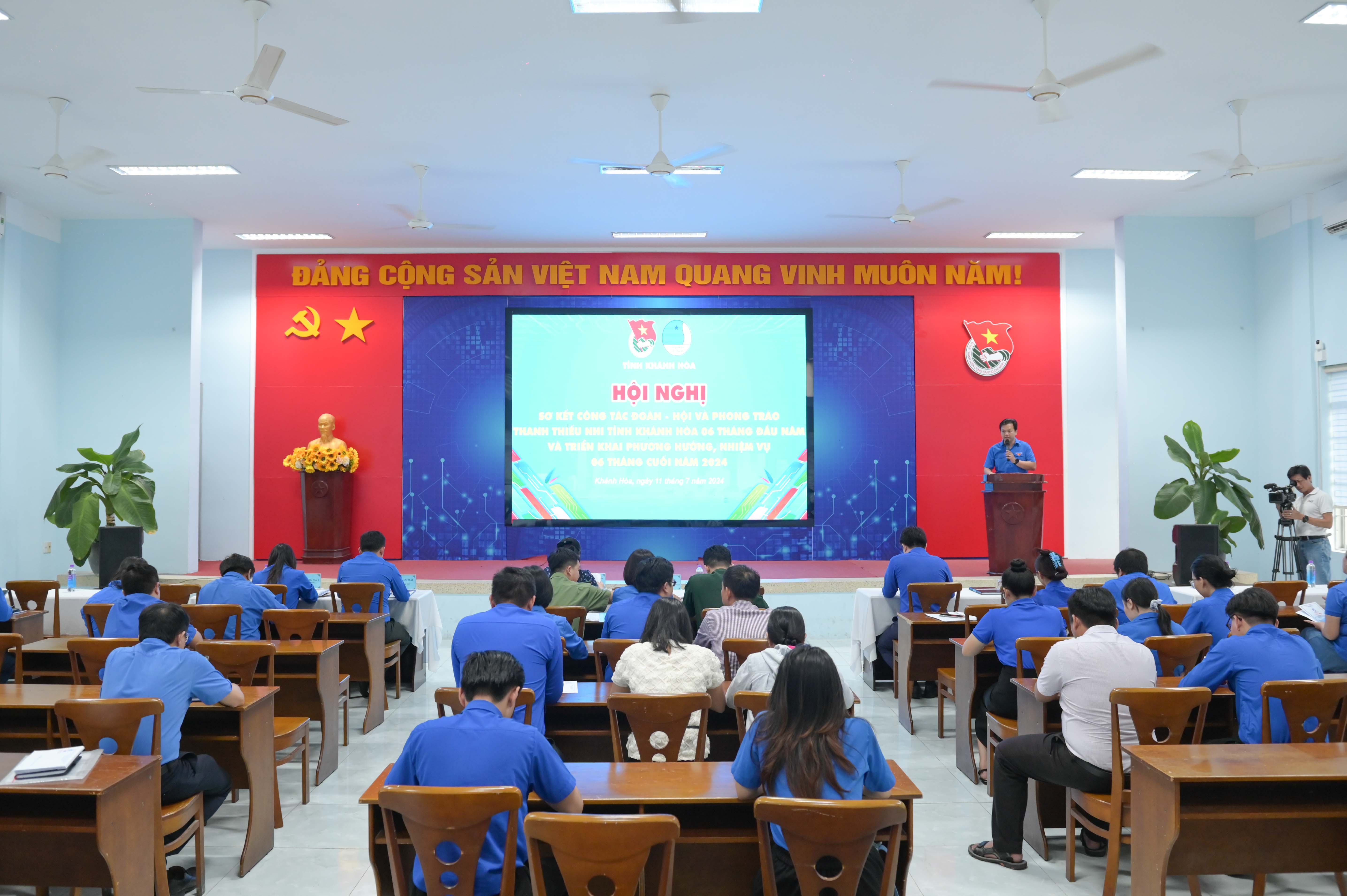 Sơ kết công tác đoàn, hội 6 tháng đầu năm 2024