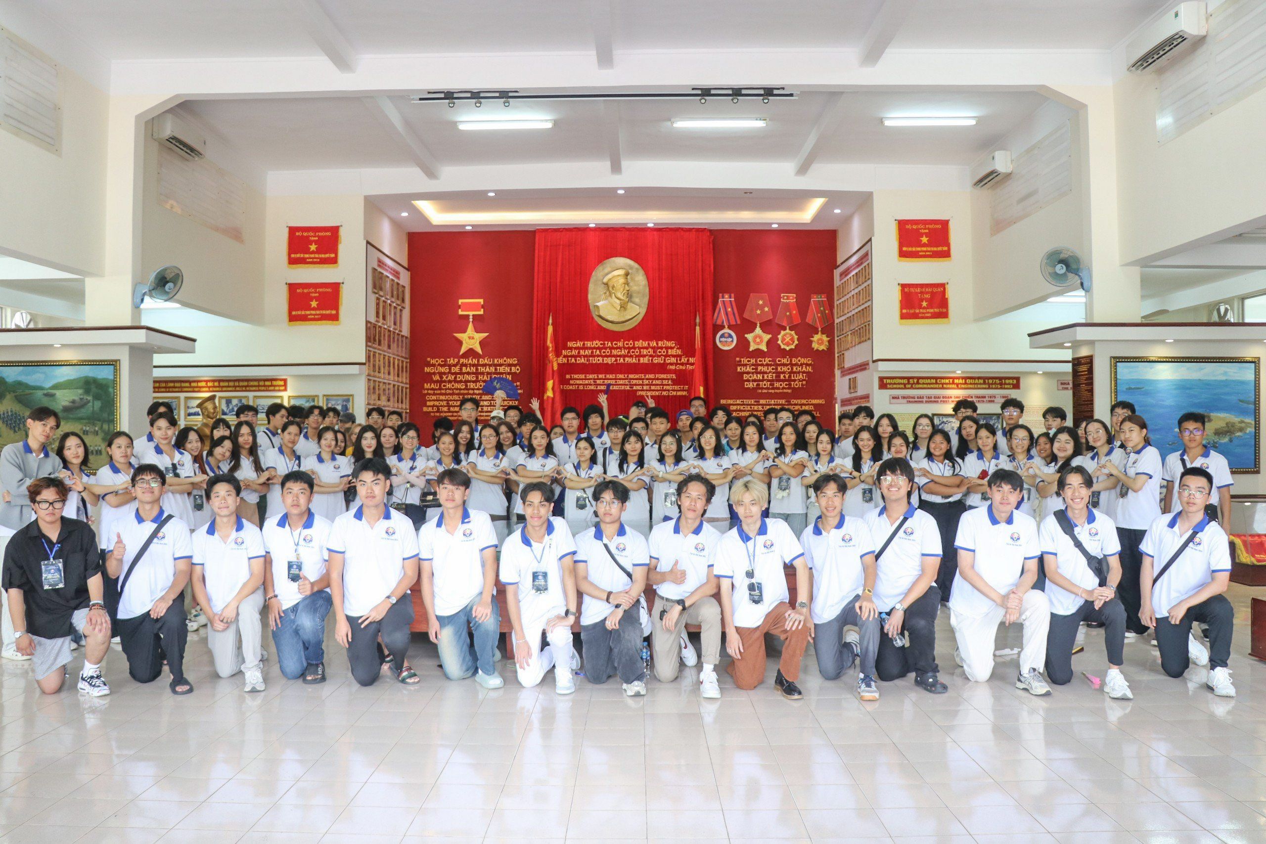 Học viện Hải quân đón đoàn đại biểu "Trại hè Việt Nam 2024"