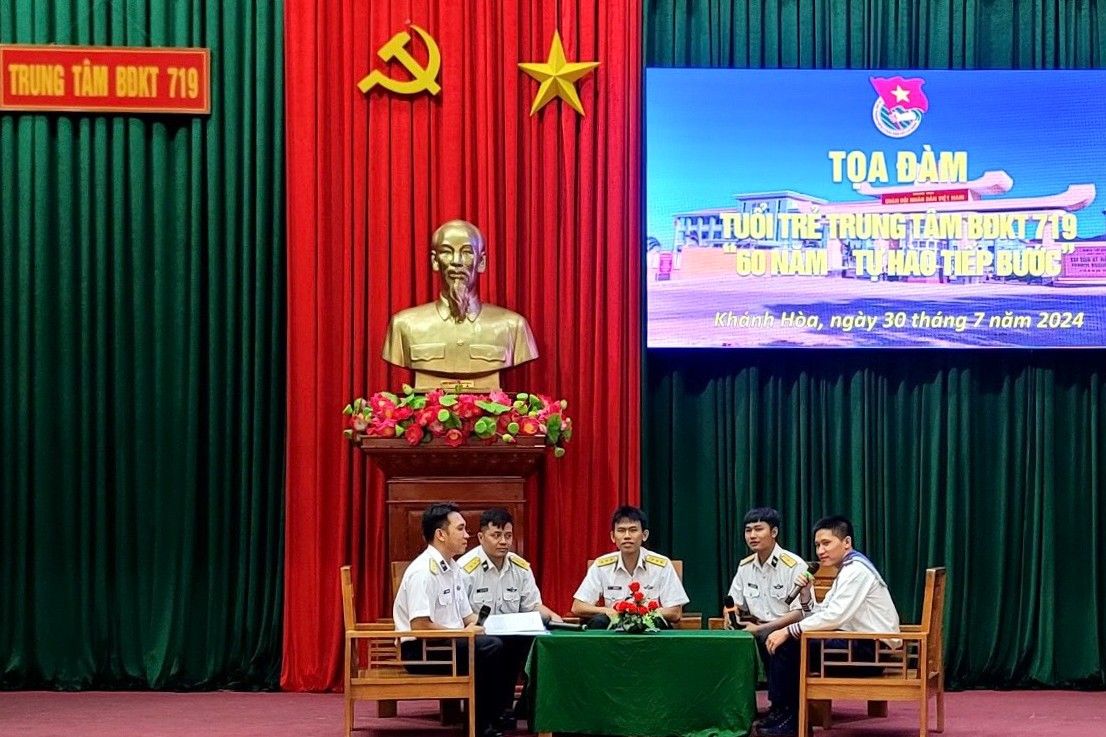 CHỈ GỬI ONLINE - Trung tâm Bảo đảm kỹ thuật 719: Tọa đàm thanh niên “60 năm - Tự hào tiếp bước”