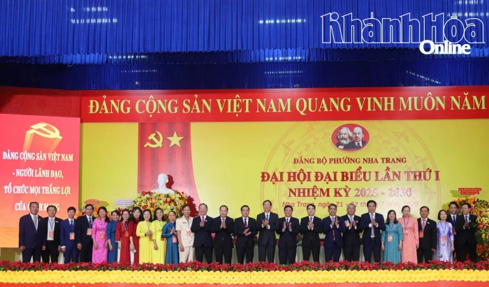 Đại hội đại biểu Đảng bộ phường Nha Trang lần thứ nhất, nhiệm kỳ 2025 - 2030 