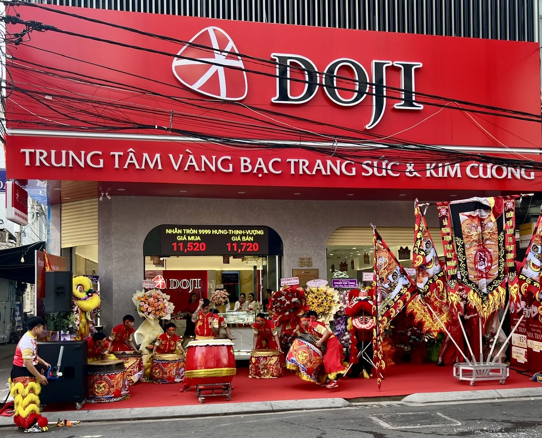 Khai trương Chi nhánh DOJI Nha Trang tại số 55 Lê Thánh Tôn