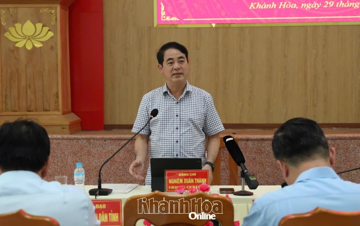 Bí thư Tỉnh ủy Nghiêm Xuân Thành kiểm tra tiến độ giải phóng mặt bằng Dự án Khu Công nghiệp Dốc Đá Trắng